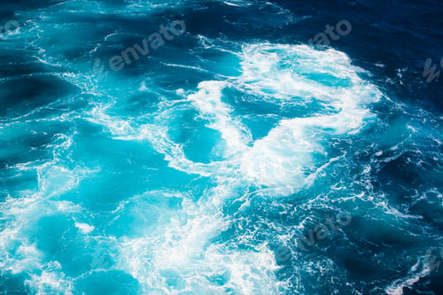 Preview: Amazing Colours Water With Waves Of The Mediterranean Sea