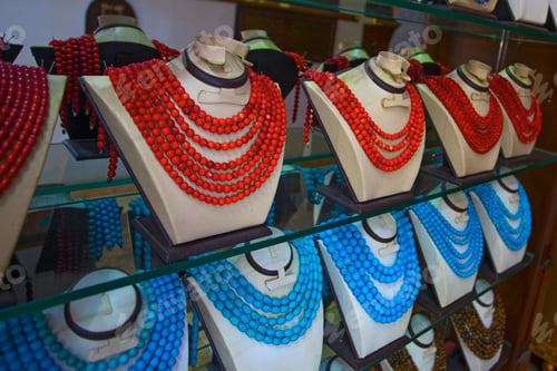Preview: Necklaces In Market In Egypt