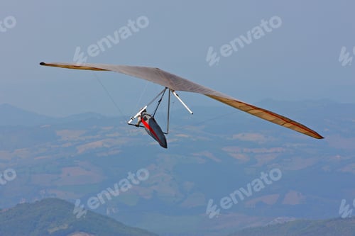 Preview: Hang Glider Pilot In Italian Mountains