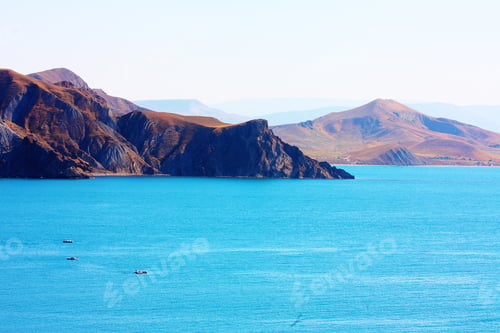 Preview: Amazing Landscape Of The Black Sea And Mountains In Crimea, Ukraine
