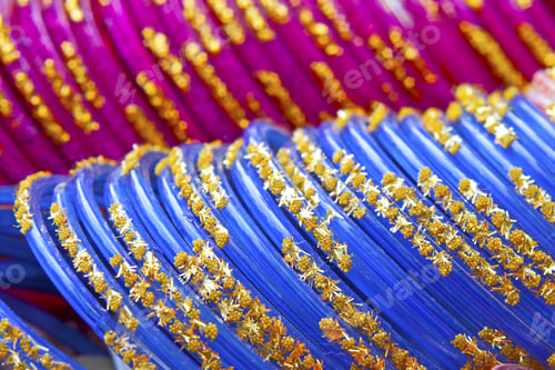 Preview: Background Of Colorful Indian Bangles