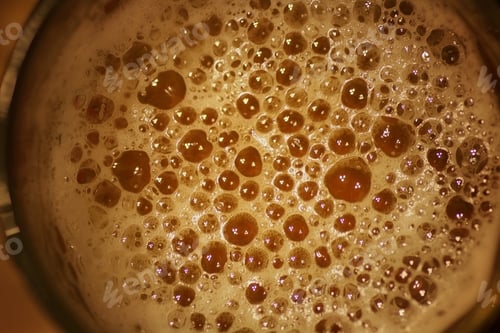 Preview: Background Beer Foam Bubbles