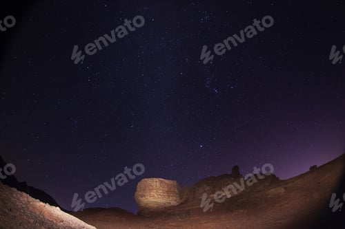 Preview: Pillars Of Solomon At Night , Stars Sky