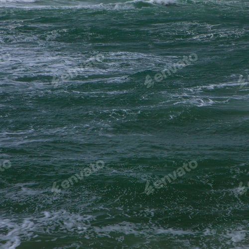Preview: Big Wave With Sea Foam And Bright Turquoise Water