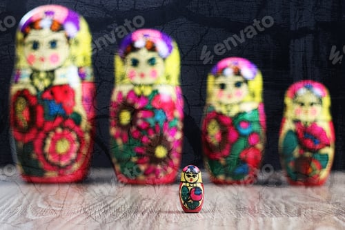 Preview: Matryoshka Different Patterns
