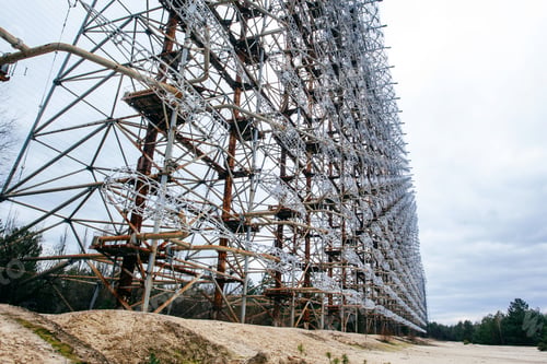 Preview: Duga Was A Soviet Over-The-Horizon (Oth) Radar System . Military Antenna In Chernobyl, Tour To