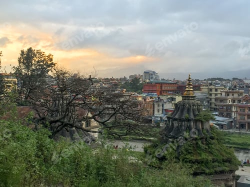 Preview: View Of Kathmandu City From The Pashupatinath Temple