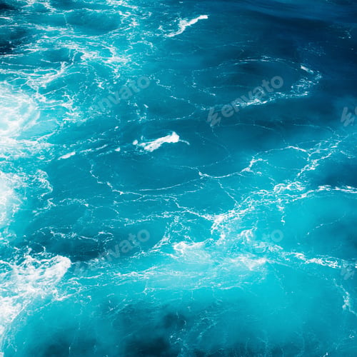 Preview: Amazing Colours Water With Waves Of The Mediterranean Sea