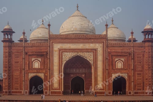 Preview: The Gates To Taj Mahal, Agra, India