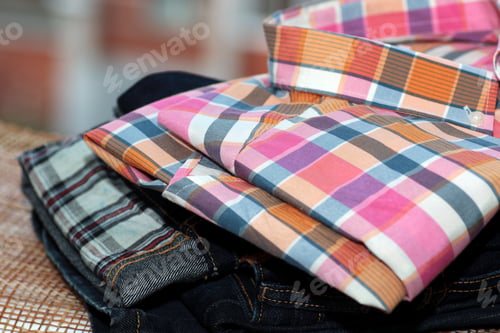 Preview: Set Jeans Belt Shirt