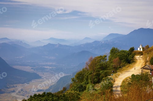 Preview: Beautiful Landscape In Himalayas, Annapurna Area, Nepal