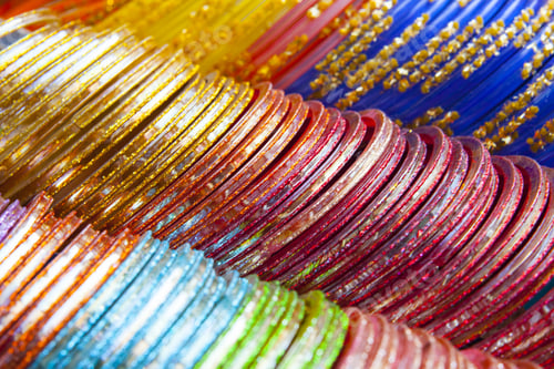 Preview: Background Of Colorful Indian Bangles
