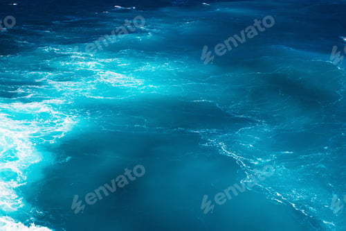 Preview: Amazing Colours Water With Waves Of The Mediterranean Sea