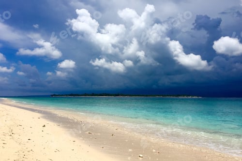 Preview: Amazing Bali Sea Water On The Gili Meno Island Seacost