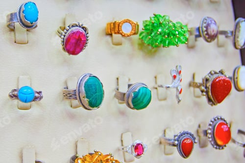 Preview: Colourful Rings In The Jewellery Market
