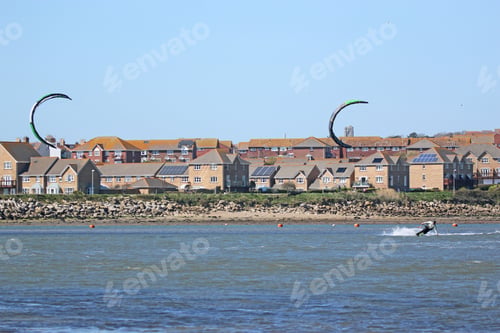 Preview: Kitesurfers In Portland Harbour