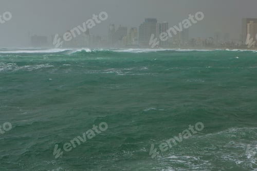 Preview: View Of The Modern Tel Aviv From Old City