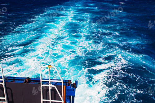 Preview: Amazing Colours Water With Waves Of The Mediterranean Sea