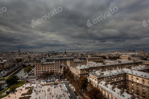 Preview: View On Paris Form Notre Dame Cathedral