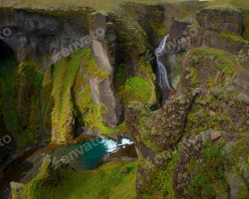 Preview: Amazing Fjadrargljufur Canyon In Summer, Iceland