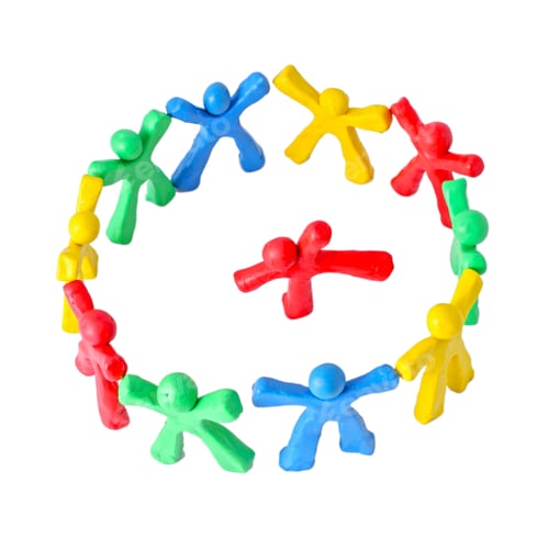 Preview: Small Circle Of Diverse Cheerful Plasticine People