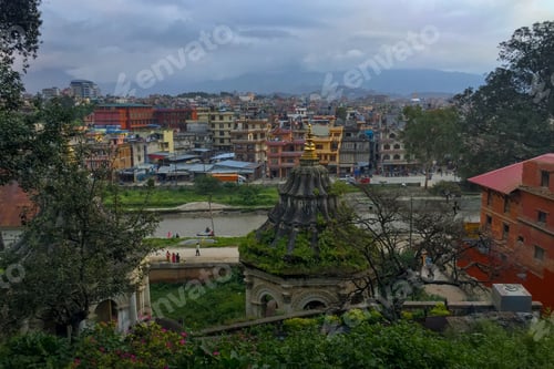 Preview: View Of Kathmandu City From The Pashupatinath Temple