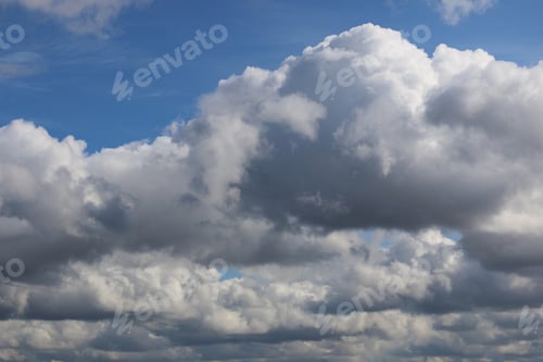 Preview: Background Of Blue Sky And Clouds