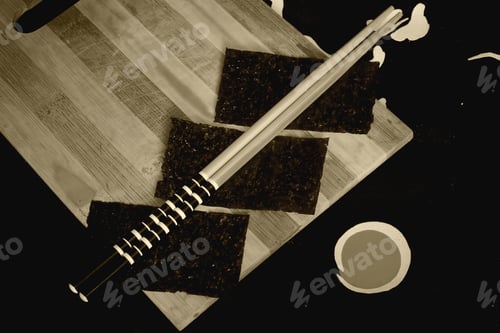 Preview: Set Of Dishes For Sushi