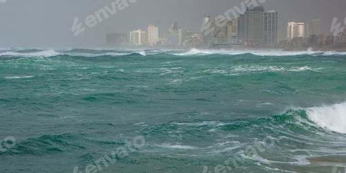 Preview: View Of The Modern Tel Aviv From Old City