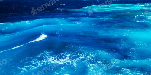 Preview: Amazing Colours Water With Waves Of The Mediterranean Sea