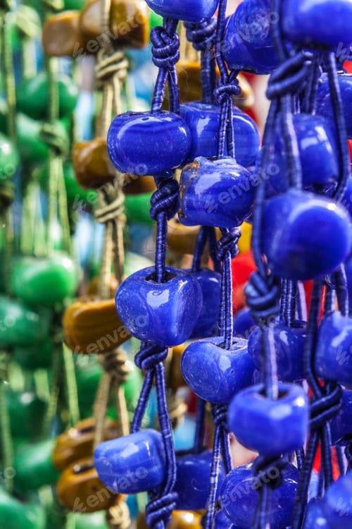 Preview: Cheap Stone Beads Of Different Colors, Background
