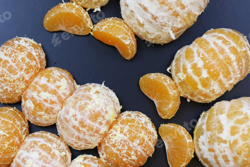 Preview: Mandarin Fruit Isolate Black