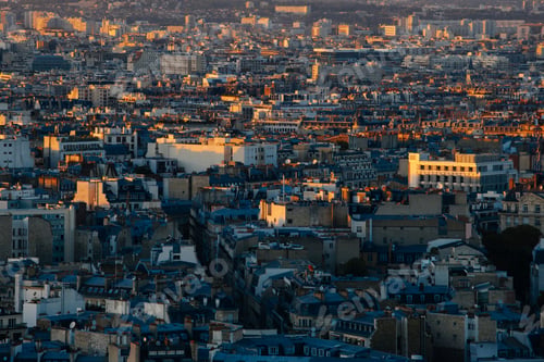 Preview: Paris Skyline Taken At Sunset
