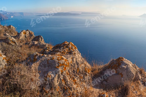 Preview: Aegean Sea And The Nature Of Santorini Island, Greece