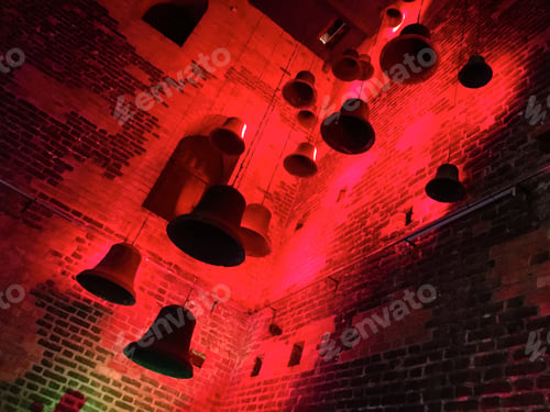 Preview: Bells At The Bell Tower Of The Mariatsky Church In Gdansk, Poland