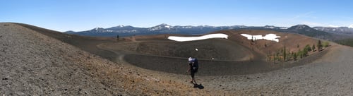 Preview: Cinder Cone Caldera, Lassen Volcanic National Park