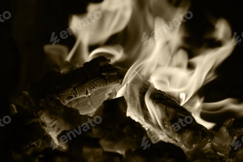 Preview: Coal Fire Texture