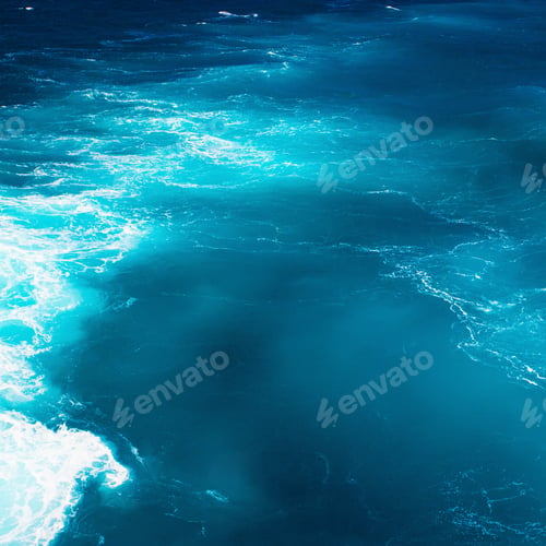Preview: Amazing Colours Water With Waves Of The Mediterranean Sea