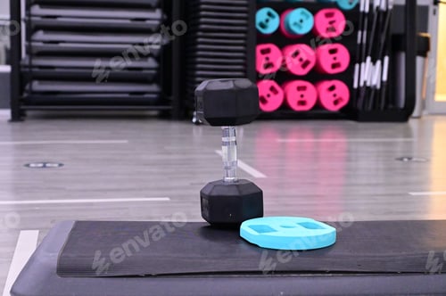 Preview: Fitness Equipment Setup for Indoor Training Session