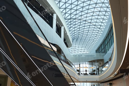 Preview: Modern Commercial Building Interior Showcasing Contemporary Design