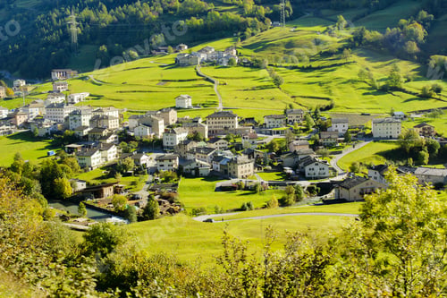 Preview: Alpine Village in the Bernina Valley