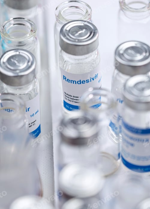 Preview: Medication prepared for people affected by Covid-19, Remdesivir is a selective antiviral prophylacti