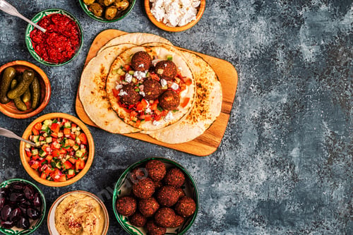 Preview: Falafel - traditional dish of Israeli and Middle Eastern cuisine