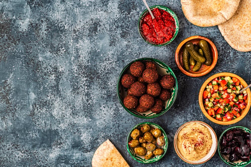 Preview: Falafel - traditional dish of Israeli and Middle Eastern cuisine