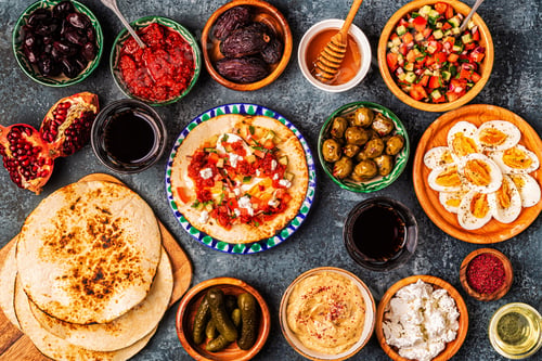 Preview: Traditional dishes of Israeli and Middle Eastern cuisine