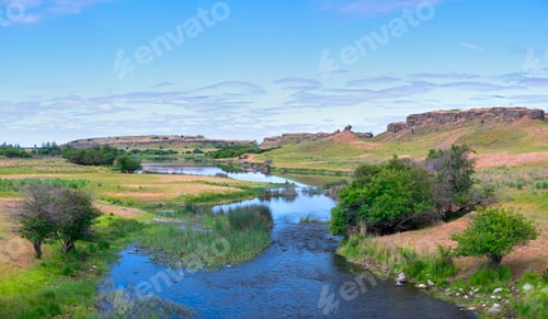 Preview: Panorama photo of Rock Creek.