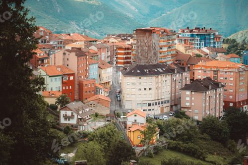 Preview: Colorful Tineo Town Houses