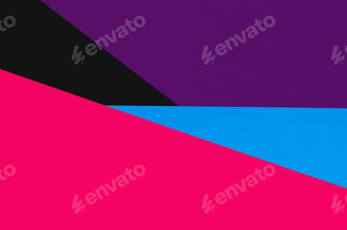 Preview: Abstract Background With Pink, Blue, Black and Purple Colors and Copy Space
