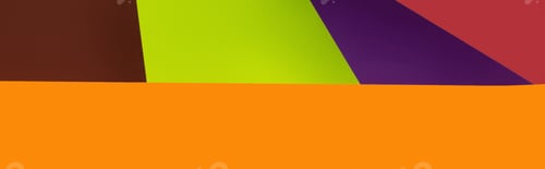 Preview: Modern Geometric Background With Multicolored Rectangles, Banner