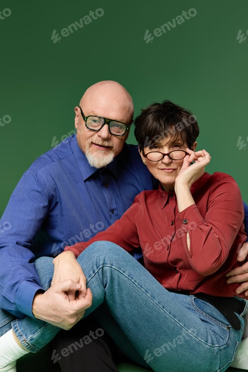 Preview: Joyful moments flourish between a loving senior couple embracing timeless romance and connection